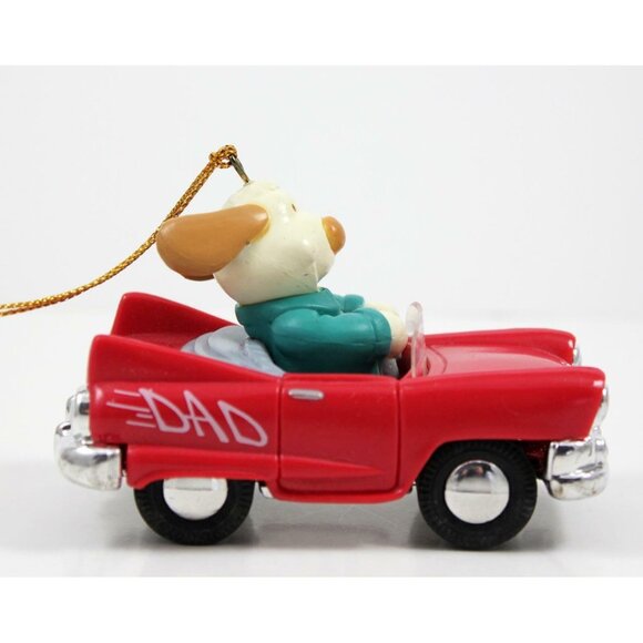 American Greetings Forget-Me-Not 1993 Dad's Cruisin' Christmas Ornament - Picture 3 of 7